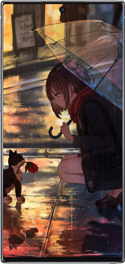2D пластиковий чехол Anime для Samsung Galaxy Note 10 - 6609t-1718 изображение 