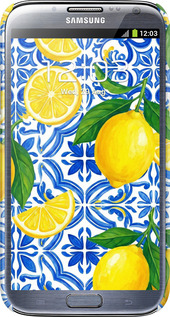 3D пластиковый матовый чехол Grocery Girl Italian Summer для Samsung Galaxy Note 2 N7100 - 6766m-17 изображение 