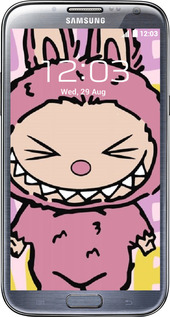 2D пластиковый чехол № 6737 для Samsung Galaxy Note 2 N7100 - 6737t-17 изображение 