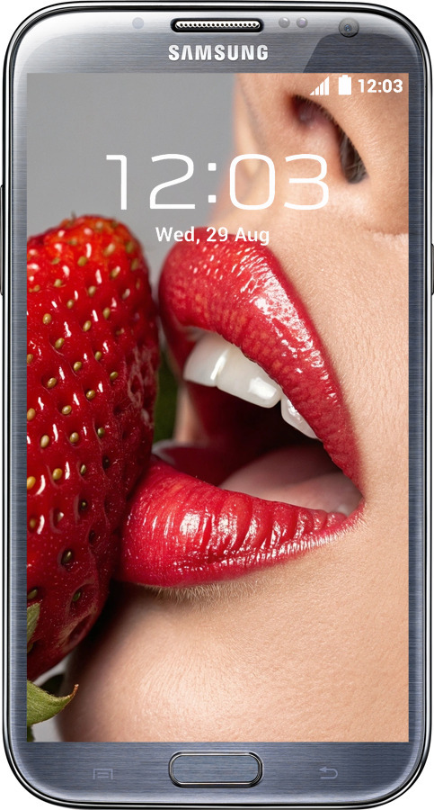 Силиконовый чехол Наслаждение для Samsung Galaxy Note 2 N7100 - 6701u-17 изображение 