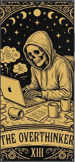 TPU чехол The Overthinker для Samsung Galaxy Note 20 Ultra - 6774b-2051 изображение 