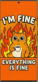 TPU чехол Funny Cat для Samsung Galaxy Note 20 Ultra - 6786b-2051 изображение 