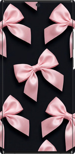 3D пластиковый матовый чехол Coquette Ribbons Dark Coquette для Samsung Galaxy Note 20 Ultra - 6767m-2051 изображение 