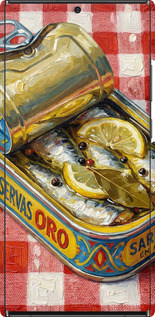 3D пластиковый матовый чехол Vintage Sardine Tin Phone для Samsung Galaxy Note 20 Ultra - 6772m-2051 изображение 