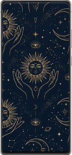 TPU чехол Celestial Harmony: Sun & Moon Gold Mystic Pattern для Samsung Galaxy Note 20 - 6778b-2036 изображение 