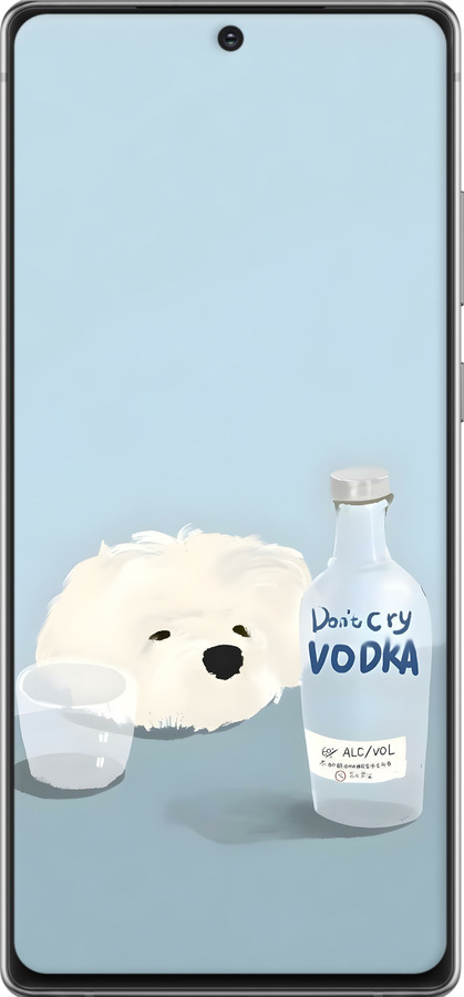 TPU чехол Пес водка для Samsung Galaxy Note 20 - 6368b-2036 изображение 