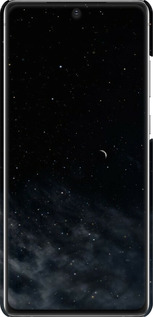 3D пластиковый матовый чехол Ночное небо для Samsung Galaxy Note 20 - 6451m-2036 изображение 
