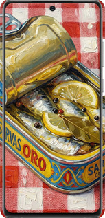 3D пластиковый матовый чехол Vintage Sardine Tin Phone для Samsung Galaxy Note 20 - 6772m-2036 изображение 