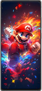 2D пластиковий чехол Супер Маріо для Samsung Galaxy Note 20 - 6342t-2036 изображение 