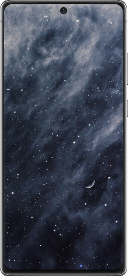 2D пластиковый чехол Голубые облака, Голубая луна для Samsung Galaxy Note 20 - 6398t-2036 изображение 