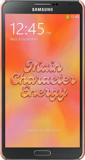3D пластиковый глянцевый чехол Aura Gradient Main Character Energy Aesthetic Y2K для Samsung Galaxy Note 3 N9000 - 6783c-29 изображение 