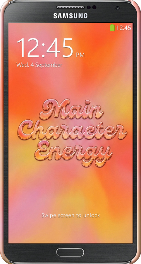3D пластиковый глянцевый чехол Aura Gradient Main Character Energy Aesthetic Y2K для Samsung Galaxy Note 3 N9000 - 6783c-29 изображение 