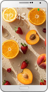 Силіконовий чехол Фрукти 3 для Samsung Galaxy Note 3 N9000 - 6703u-29 изображение 