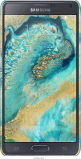 3D пластиковий глянцевий чехол Green marble для Samsung Galaxy Note 4 N910H - 4365c-64 изображение 