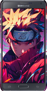 3D пластиковый матовый чехол Наруто для Samsung Galaxy Note 4 N910H - 6274m-64 изображение 