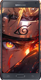 3D пластиковый матовый чехол Наруто для Samsung Galaxy Note 4 N910H - 6277m-64 изображение 