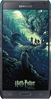 3D пластиковый глянцевый чехол Гарри Поттер 3 для Samsung Galaxy Note 4 N910H - 6338c-64 изображение 