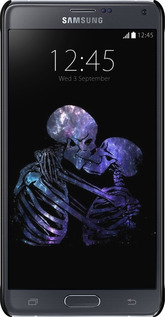 3D пластиковый матовый чехол С изображением скелета для Samsung Galaxy Note 4 N910H - 6537m-64 изображение 