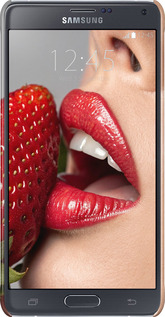 3D пластиковий глянцевий чехол Насолода для Samsung Galaxy Note 4 N910H - 6701c-64 изображение 