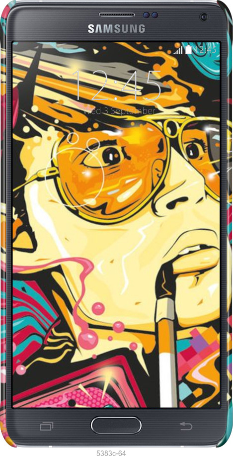 3D пластиковий матовий чехол № 5383 для Samsung Galaxy Note 4 N910H - 5383m-64 изображение 