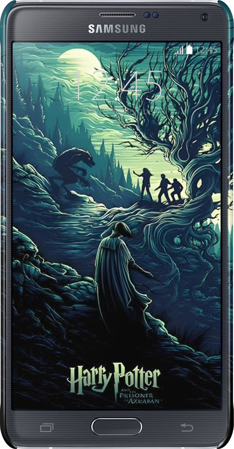 3D пластиковый глянцевый чехол Гарри Поттер 3 для Samsung Galaxy Note 4 N910H - 6338c-64 изображение 