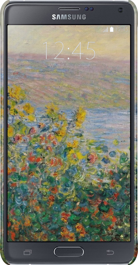 3D пластиковий глянцевий чехол Краєвид для Samsung Galaxy Note 4 N910H - 6445c-64 изображение 