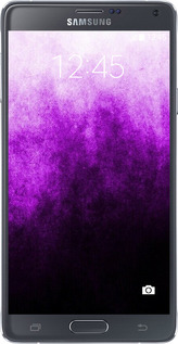 Силиконовый чехол Абстрактная композиция в фиолетовых тонах для Samsung Galaxy Note 4 N910H - 6478u-64 изображение 