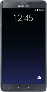 Силіконовий чехол Градієнт у темно-синьому стилі для Samsung Galaxy Note 4 N910H - 6542u-64 изображение 