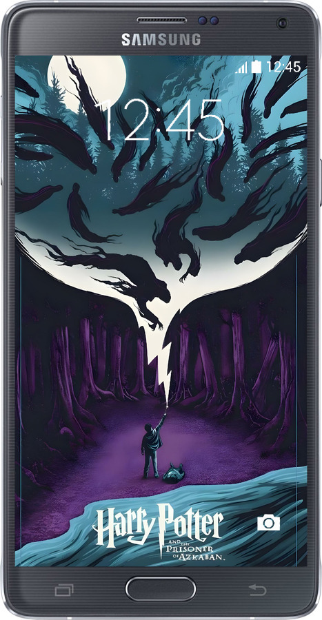 Силіконовий чехол Гаррі Поттер 2 для Samsung Galaxy Note 4 N910H - 6337u-64 изображение 