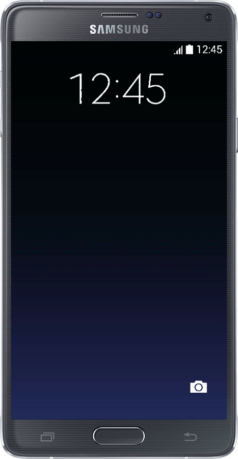 Силіконовий чехол Градієнт у темно-синьому стилі для Samsung Galaxy Note 4 N910H - 6542u-64 изображение 