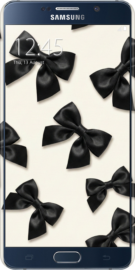 3D пластиковый матовый чехол Dark Coquette для Samsung Galaxy Note 5 N920C - 6765m-127 изображение 