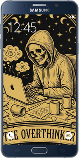 2D пластиковий чехол The Overthinker для Samsung Galaxy Note 5 N920C - 6774t-127 изображение 