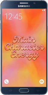 2D пластиковый чехол Aura Gradient Main Character Energy Aesthetic Y2K для Samsung Galaxy Note 5 N920C - 6783t-127 изображение 