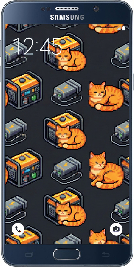 Силиконовый чехол Autonomous Zone для Samsung Galaxy Note 5 N920C - 6771u-127 изображение 