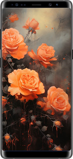 TPU чехол Оранжеві троянди для Samsung Galaxy Note 8 - 5944b-1020 изображение 
