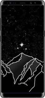 TPU чехол Мінімалістичний гірський краєвид для Samsung Galaxy Note 8 - 6438b-1020 изображение 