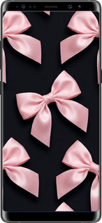 TPU чехол Coquette Ribbons Dark Coquette для Samsung Galaxy Note 8 - 6767b-1020 изображение 