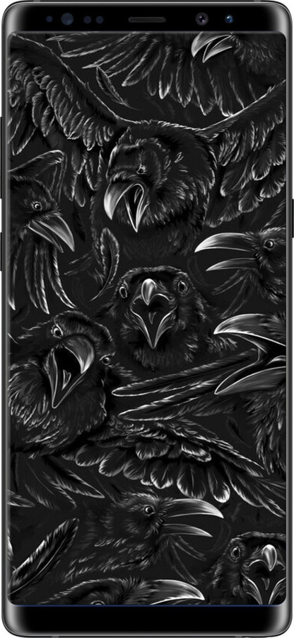 TPU чехол Вороня лють для Samsung Galaxy Note 8 - 6474b-1020 изображение 