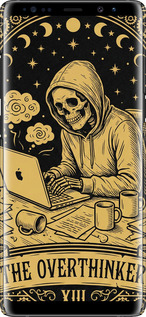 3D пластиковый матовый чехол The Overthinker для Samsung Galaxy Note 8 - 6774m-1020 изображение 