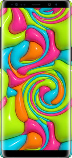 3D пластиковый матовый чехол Y2K Jelly Dream для Samsung Galaxy Note 8 - 6780m-1020 изображение 