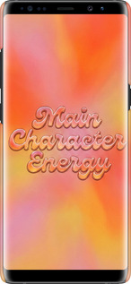 3D пластиковый матовый чехол Aura Gradient Main Character Energy Aesthetic Y2K для Samsung Galaxy Note 8 - 6783m-1020 изображение 
