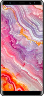 2D пластиковый чехол Мрамор 2 для Samsung Galaxy Note 8 - 6307t-1020 изображение 