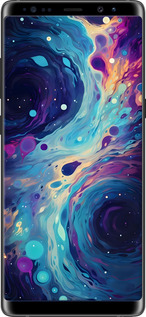 2D пластиковый чехол Арт акварель для Samsung Galaxy Note 8 - 6329t-1020 изображение 