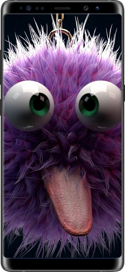 Силіконовий чехол Пухнастик для Samsung Galaxy Note 8 - 6017u-1020 изображение 