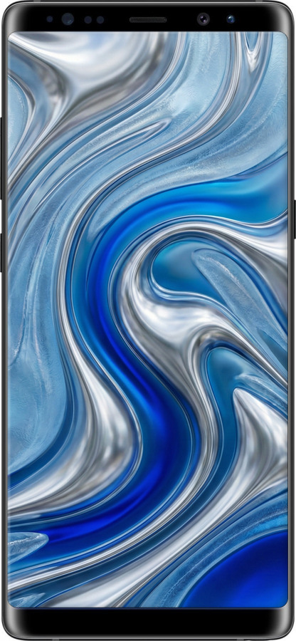 2D пластиковый чехол Liquid Chrome для Samsung Galaxy Note 8 - 6781t-1020 изображение 