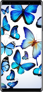 TPU чехол Метелики для Samsung Galaxy Note 9 N960F - 6023b-1512 изображение 