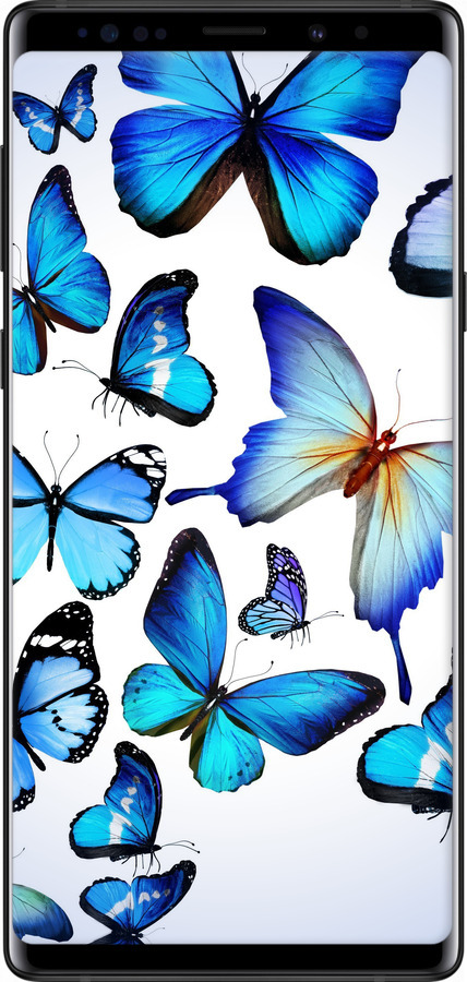TPU чехол Метелики для Samsung Galaxy Note 9 N960F - 6023b-1512 изображение 