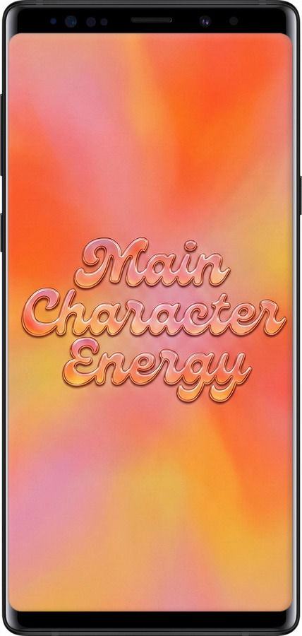 TPU чехол Aura Gradient Main Character Energy Aesthetic Y2K для Samsung Galaxy Note 9 N960F - 6783b-1512 изображение 