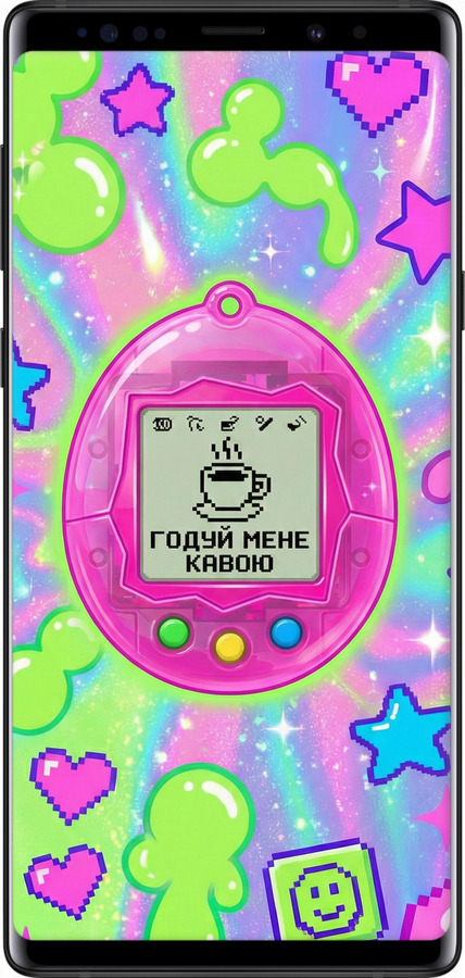 TPU чехол Y2K Aesthetic Retro Pet: Годуй мене кавою для Samsung Galaxy Note 9 N960F - 6784b-1512 изображение 