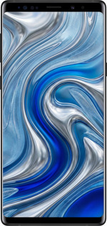 Силиконовый чехол Liquid Chrome для Samsung Galaxy Note 9 N960F - 6781u-1512 изображение 